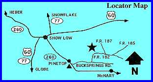 Springs area map